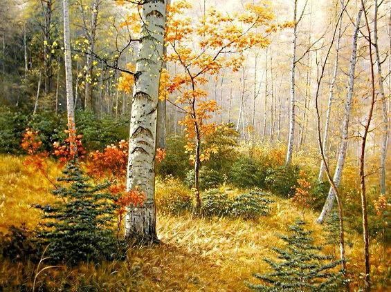 На полянке, как в светлице