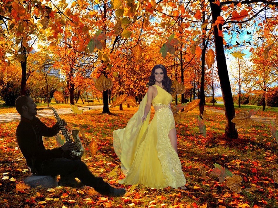 Осенний, солнечный денёк!