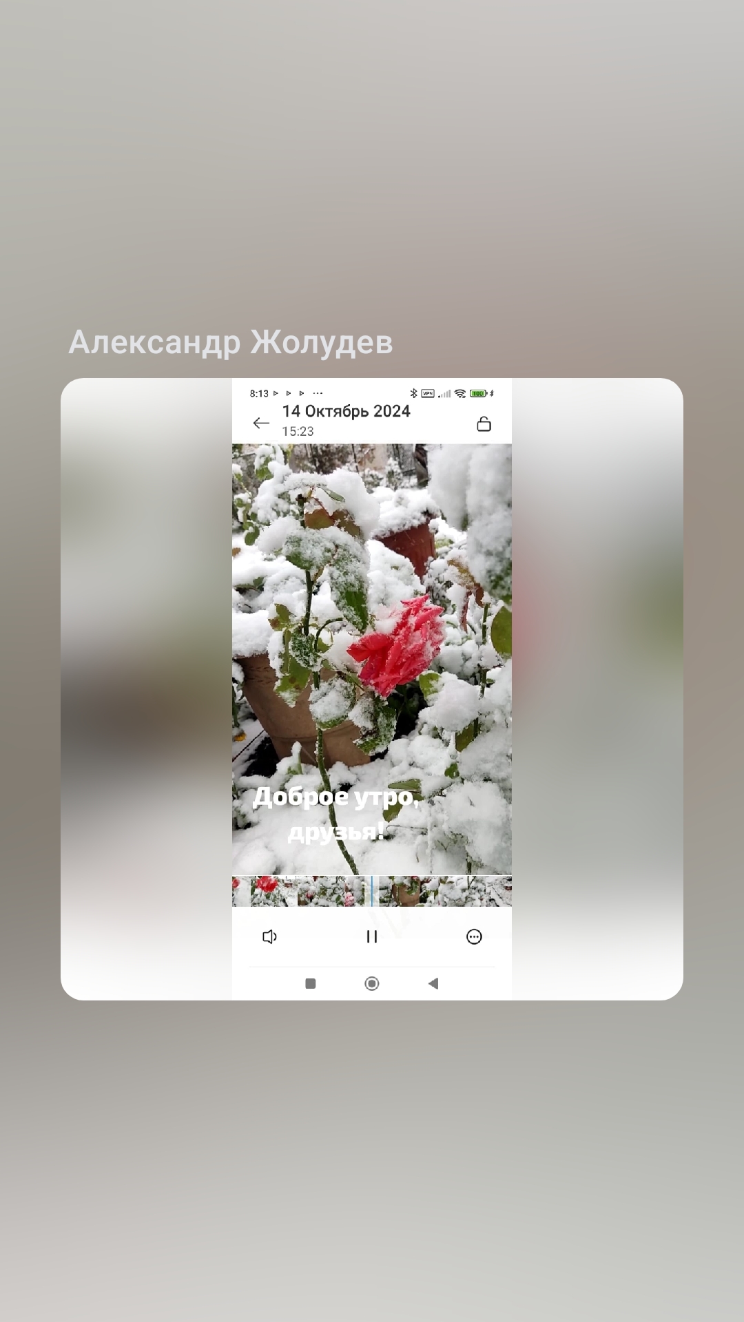 Снег на Покров