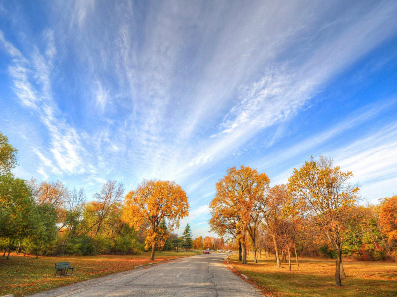 Какое небо, просто прелесть!