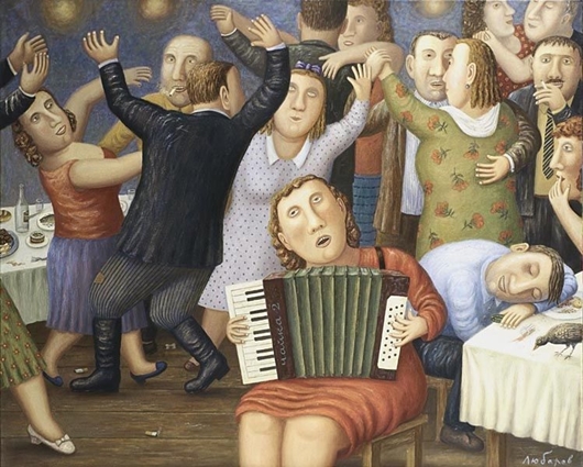 баба и порося