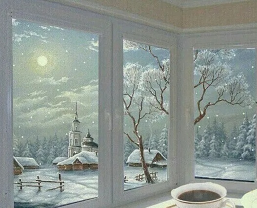 А в Чердыни ноябрьская метель