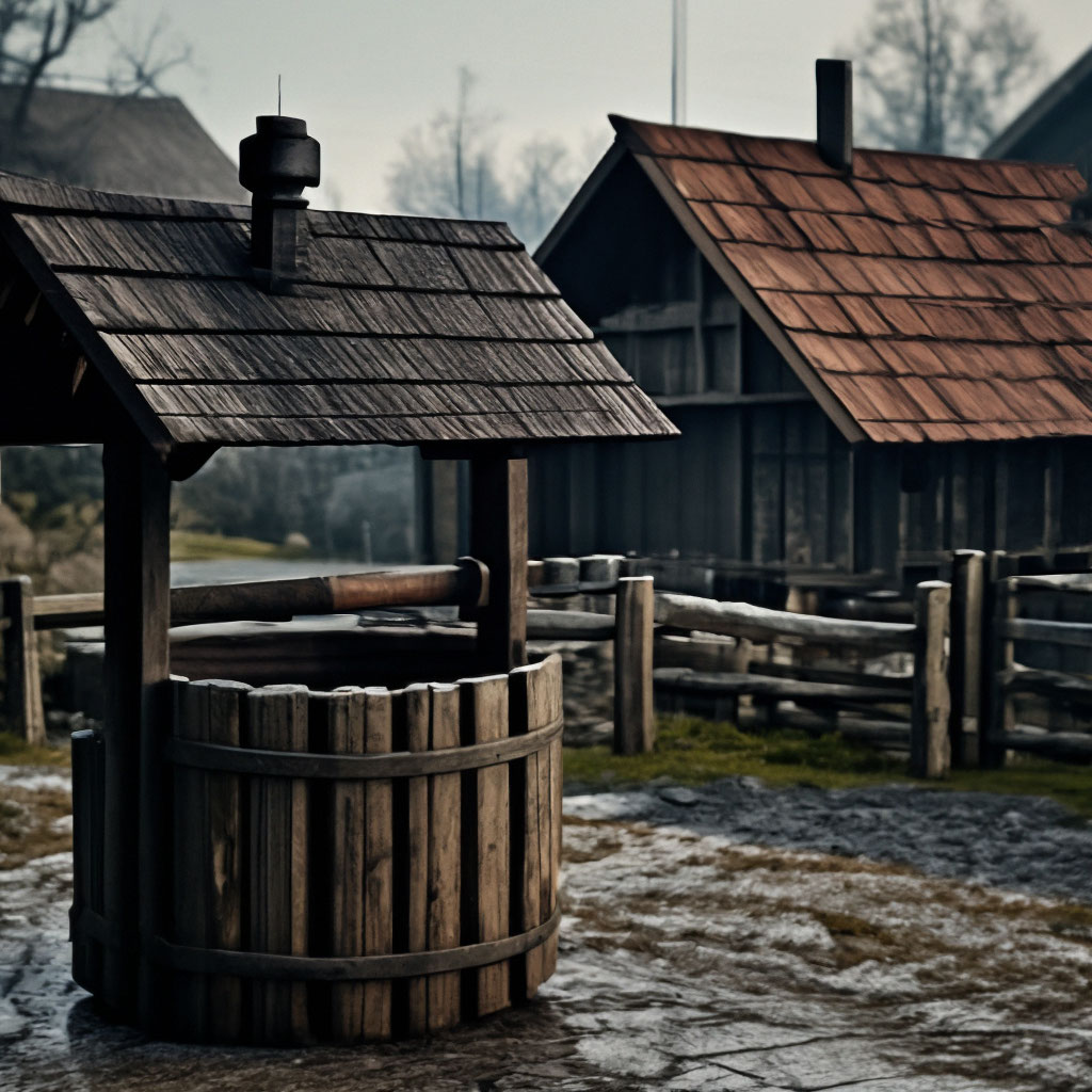 Дом замшелый