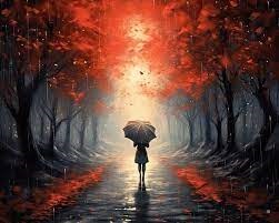 Меняет осень грустную пластинку...