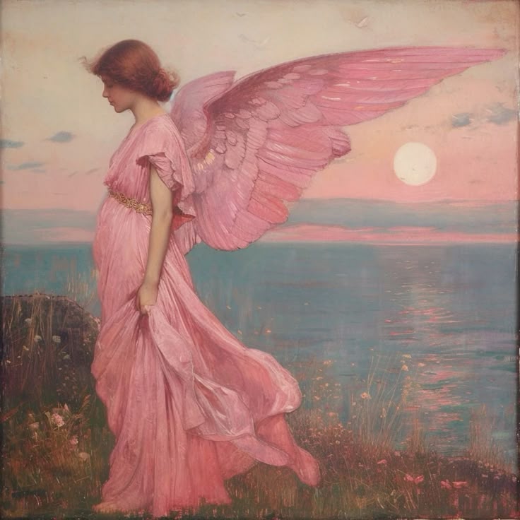 Ангел мой розовокрылый