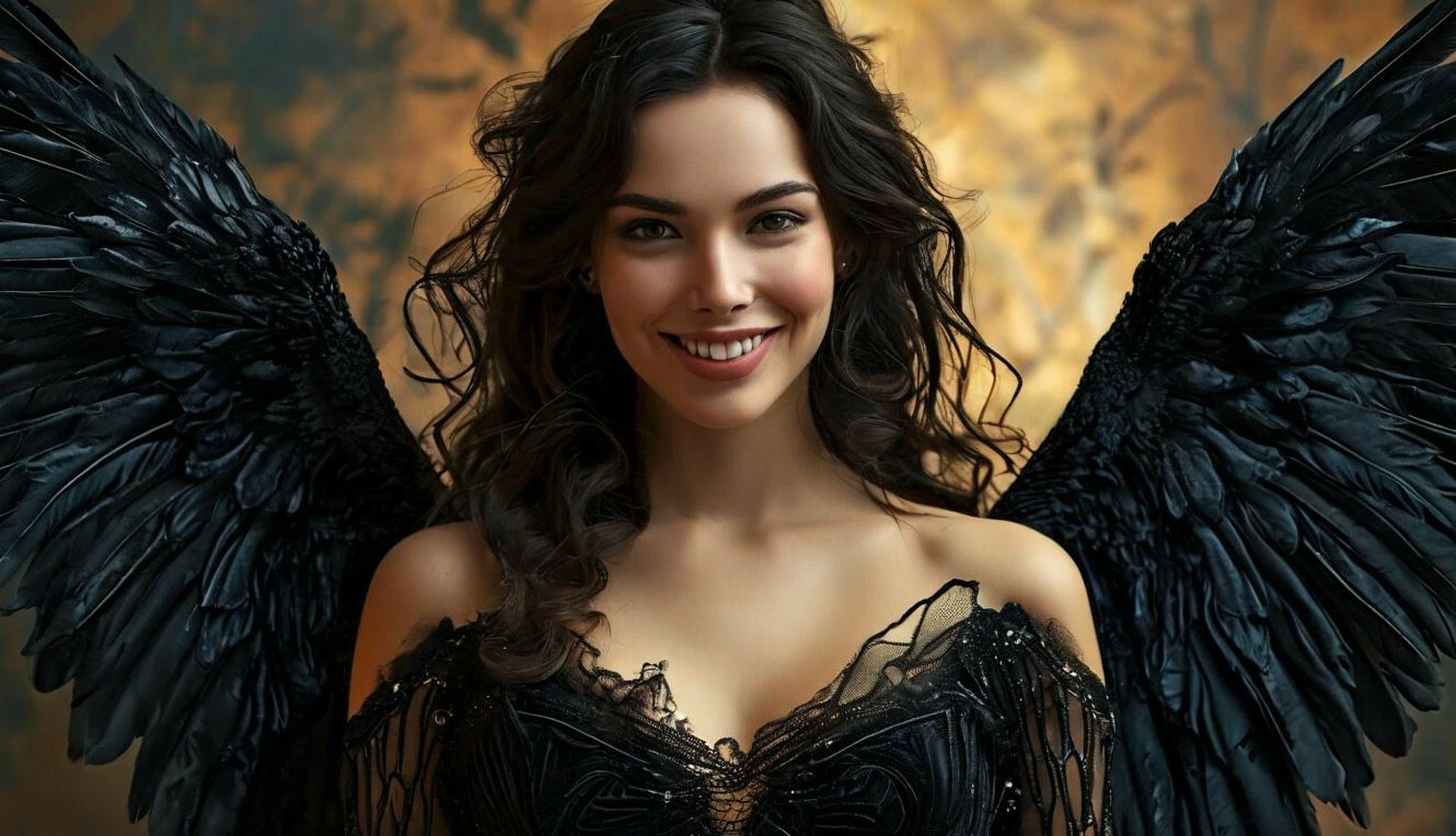 Вам черный цвет всегда к лицу