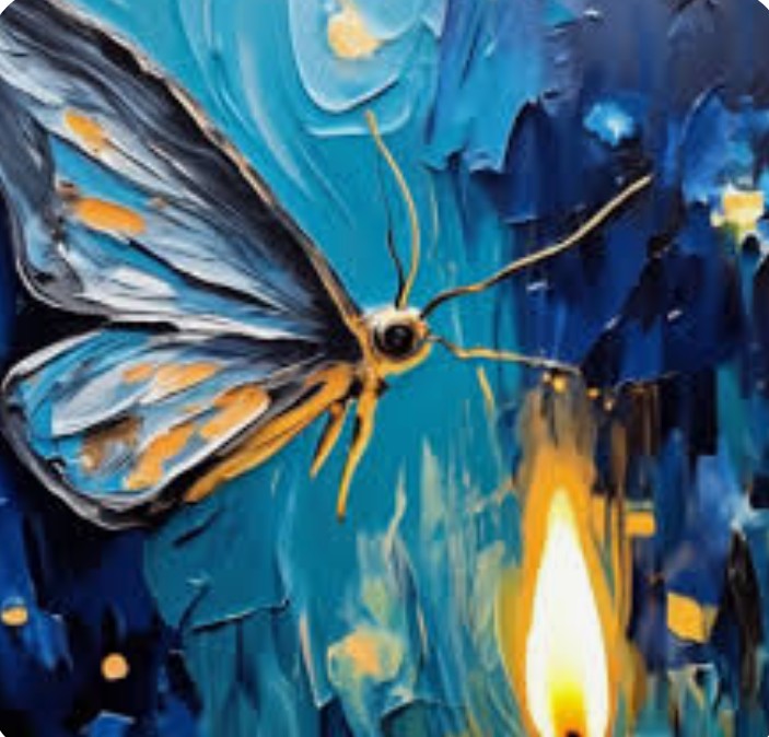 Мотылёк ты мой лазоревый...