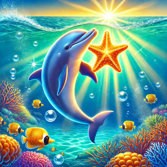 Сказка про Дельфина и морскую Звезду