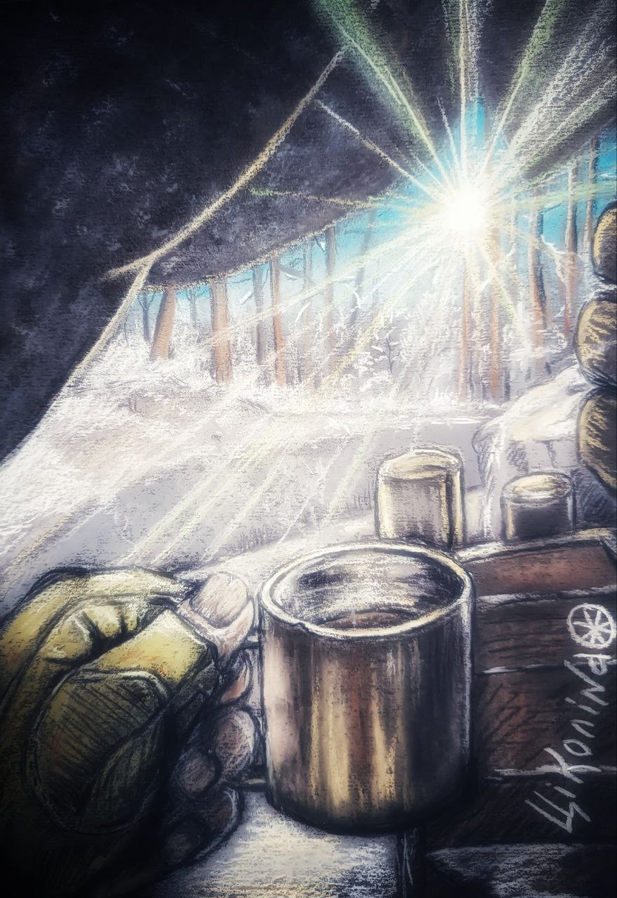 Мороз и кофе