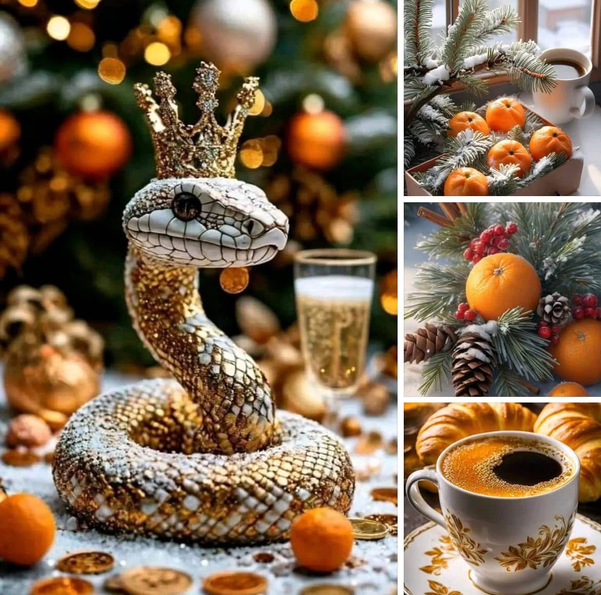 С Новым годом Мудрой Змеи!