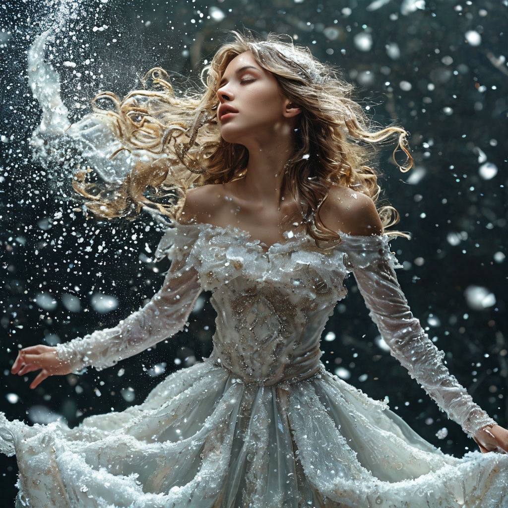 И снова снег