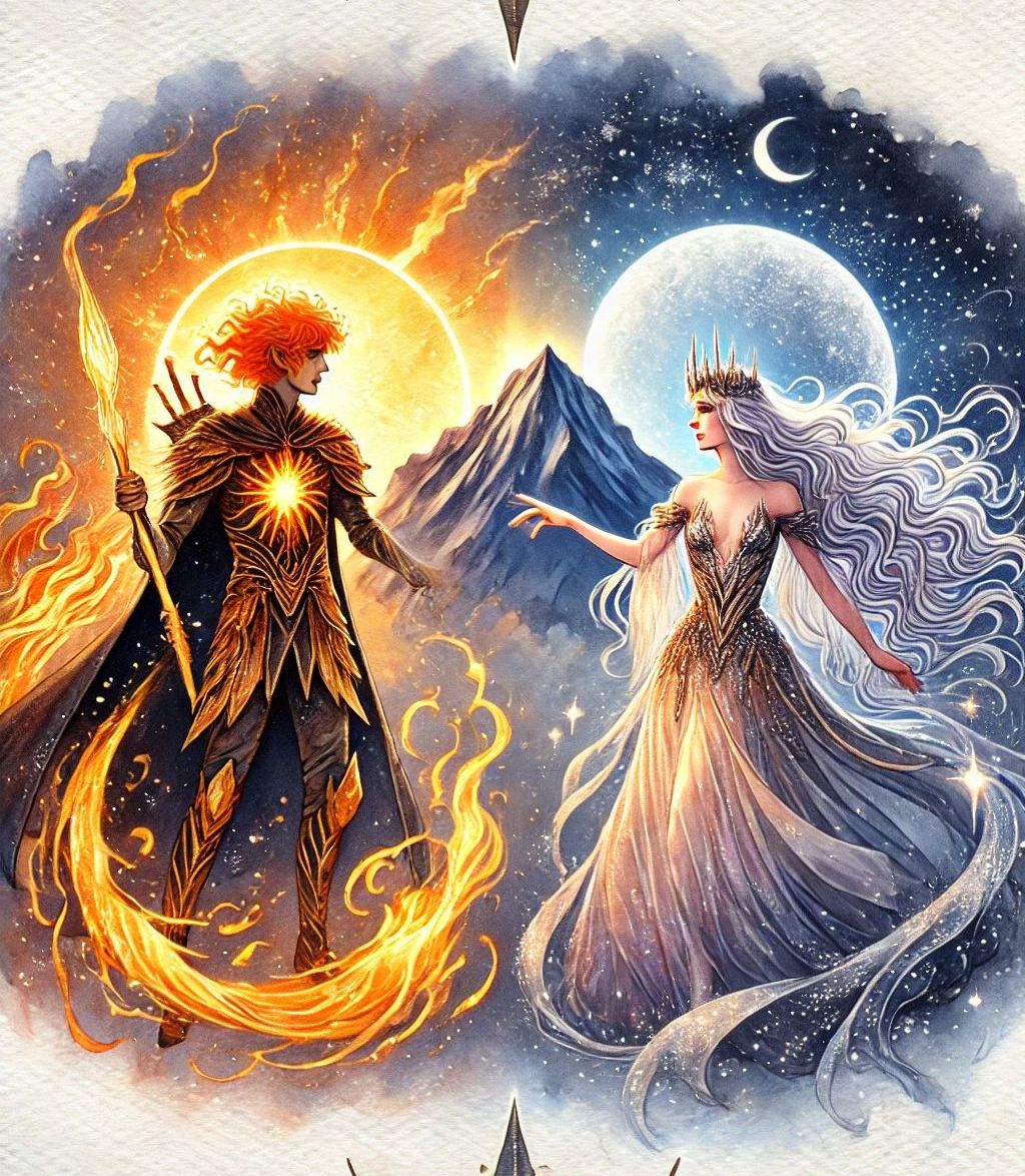 Сказка про лунные стрелы и солнечное копьё