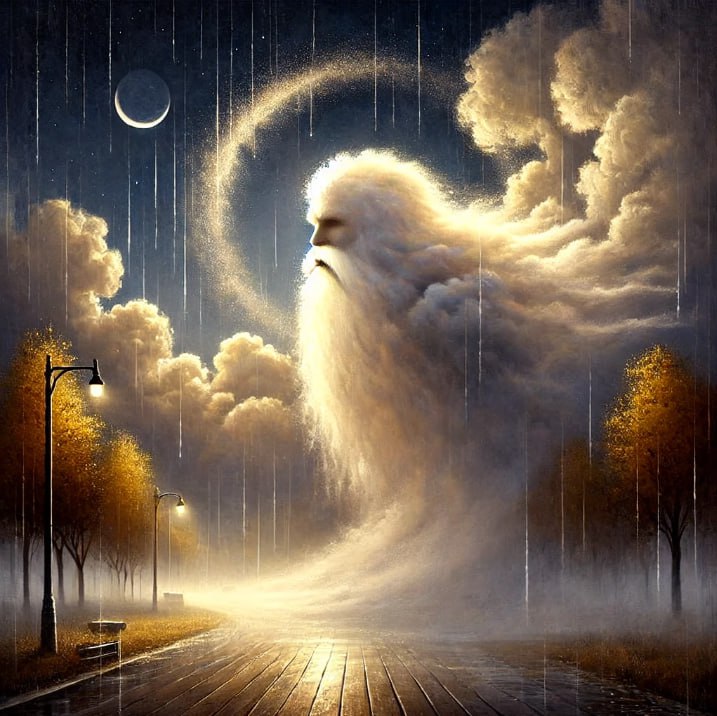 К нам в полночь не слышно Ноябрь пришёл