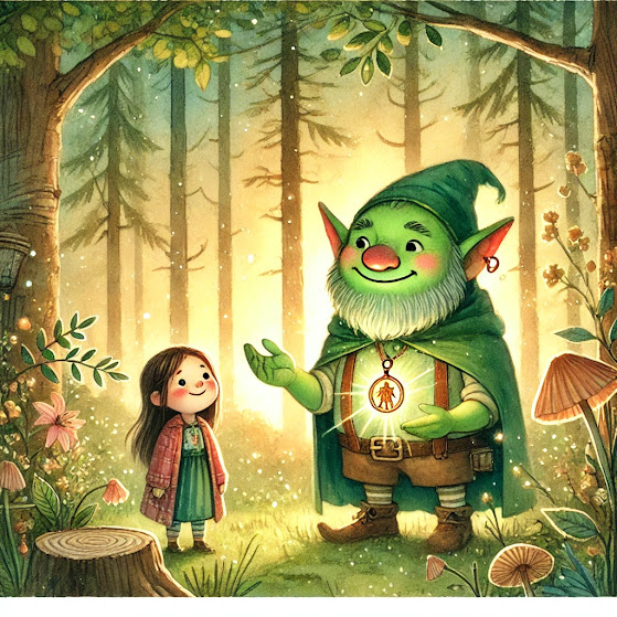 Сказка про Волшебный кулон и доброго гоблина