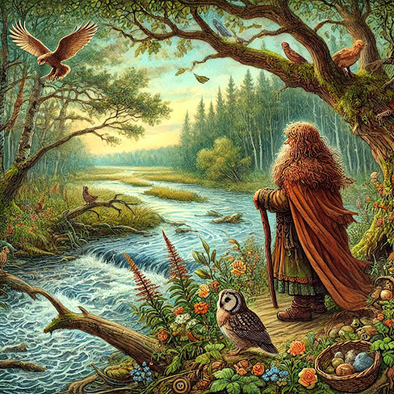 Сказка про любовь, Лешего и Кикимуру