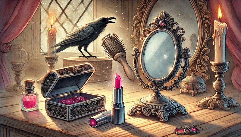 Сказка про Зеркальце и Помаду