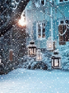 И нарисует свой январь сюжет