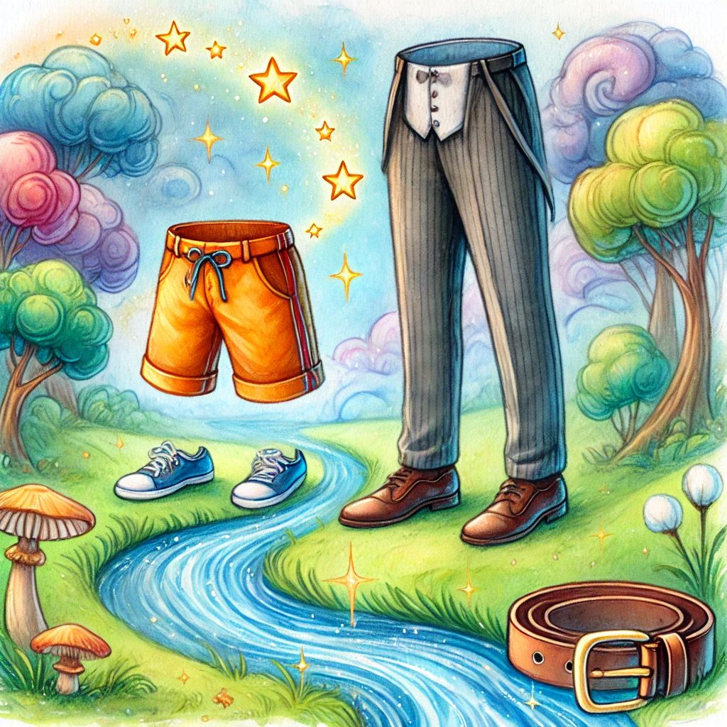 Сказка о брюках и летних шортах