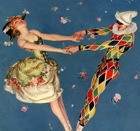 Шелестело платье Коломбины