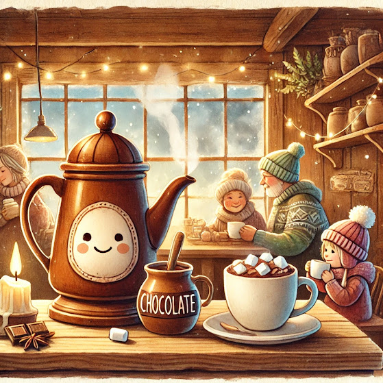 Сказка про Кофе и горячий Шоколад