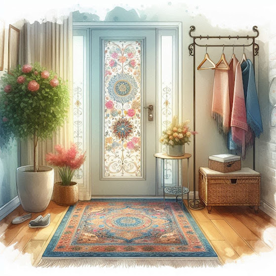 Сказка про Коврик и Вешалку