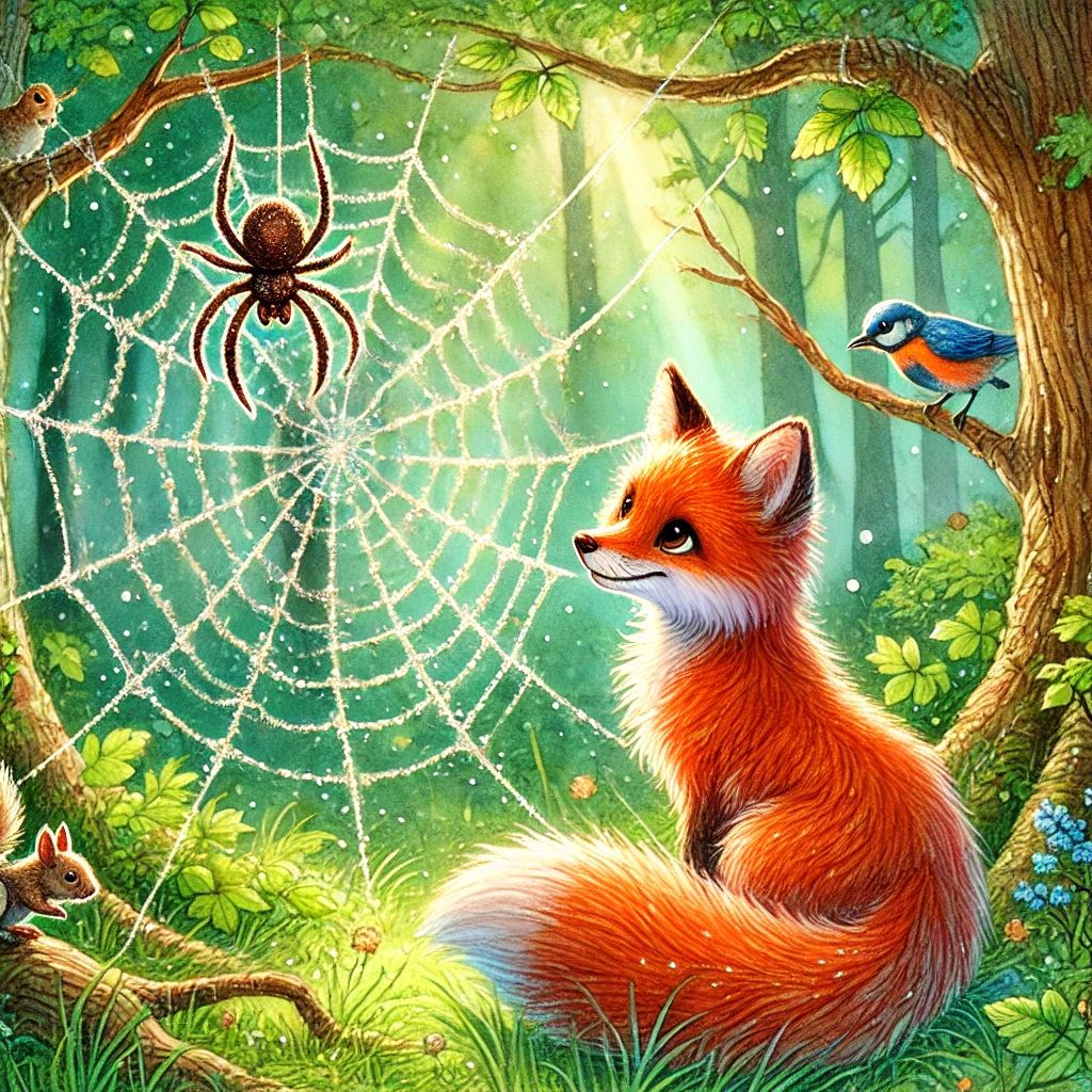 Сказка про Лису и Паука