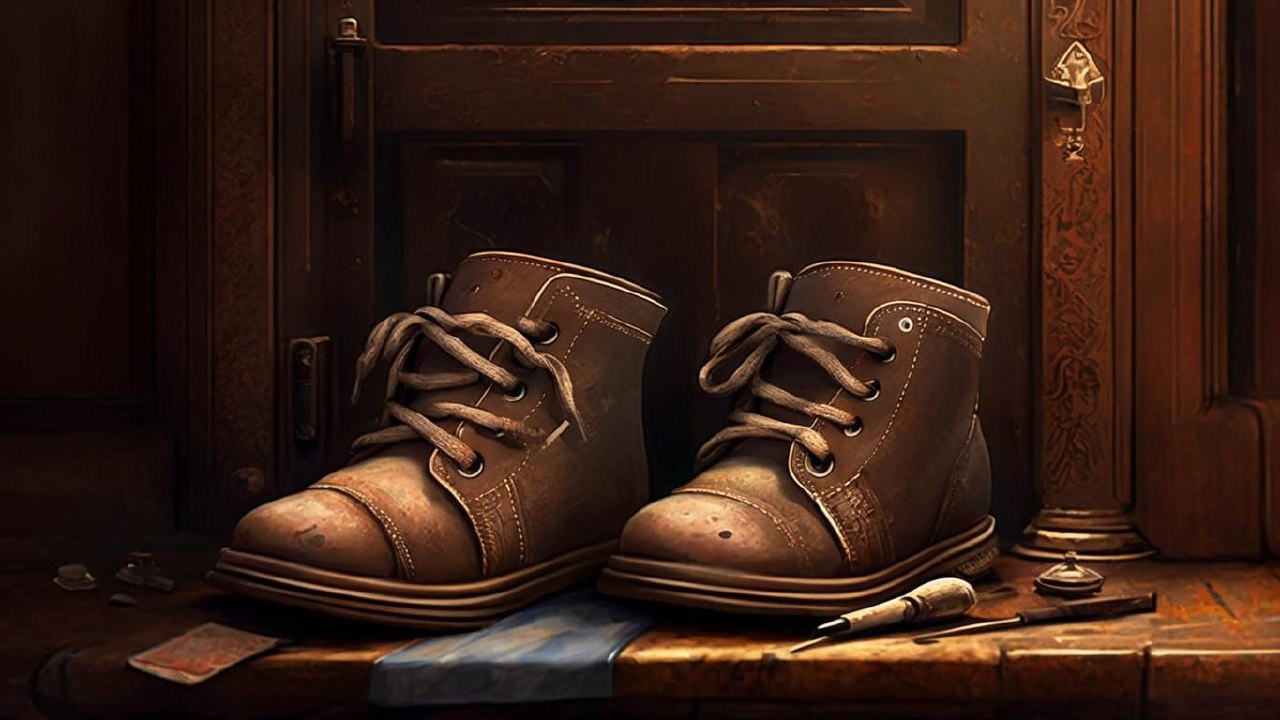 Ботиночки моей младшей сестрёнке