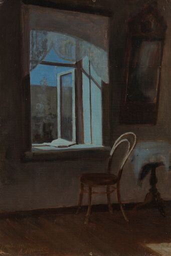 Борисов Мусатов Лунный вечер