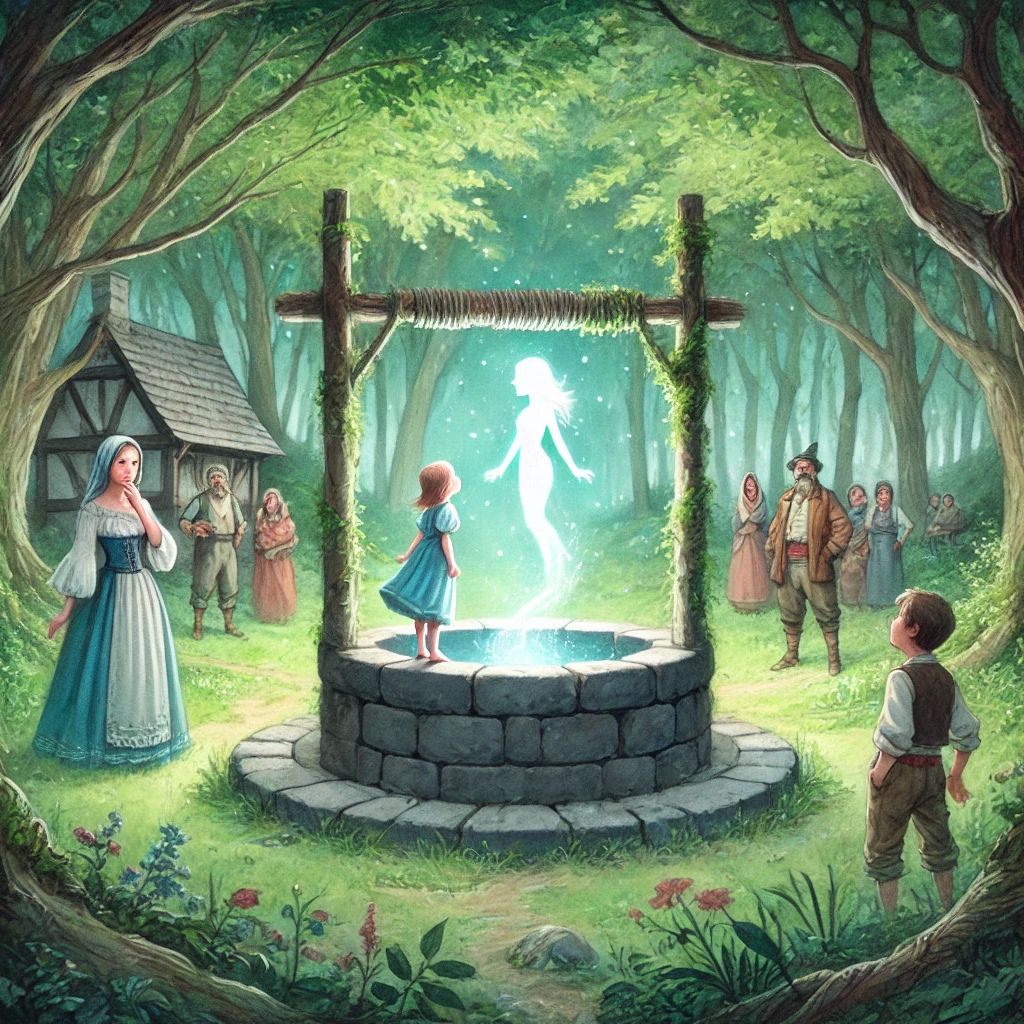 Сказка о Духе, который жил на дне колодца