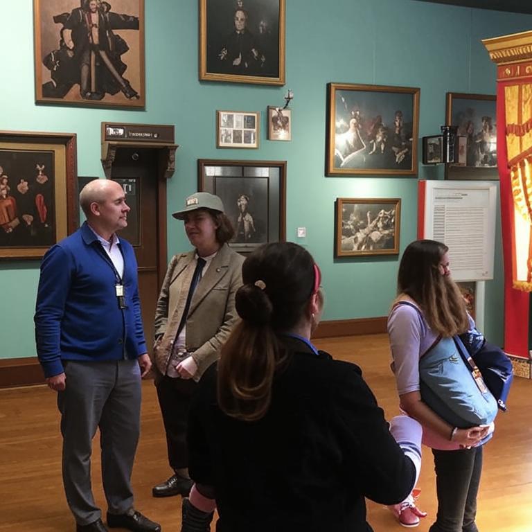 Экскурсия в музее. Диалог