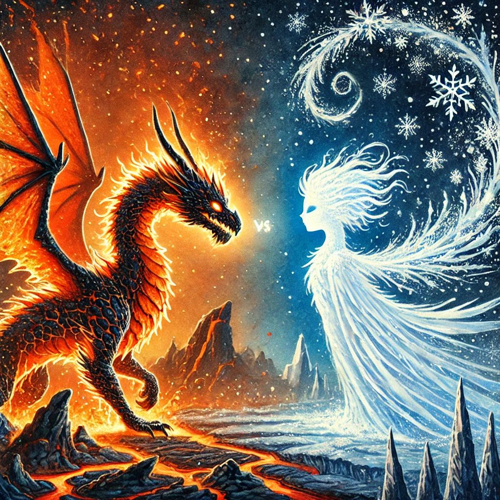 Сказка о Драконе и Снегопаде