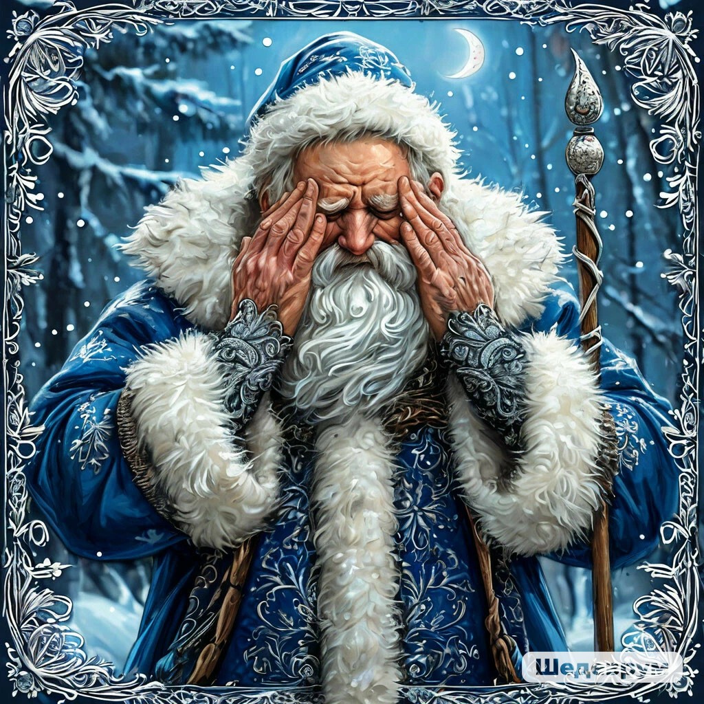 Елка плачет