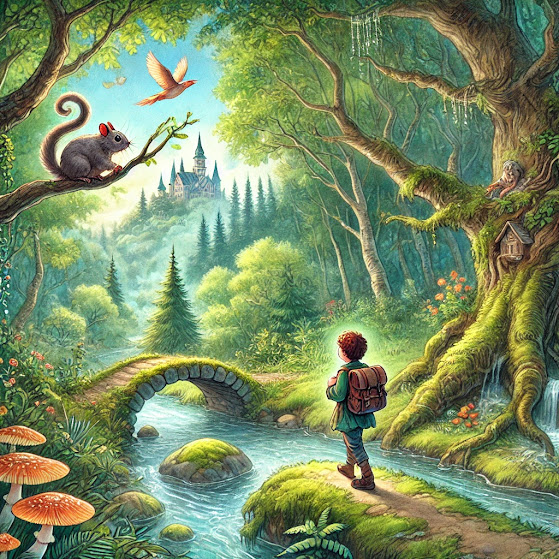 Сказка про тайну замка за лесом