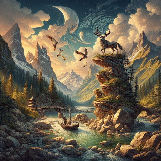 Сказка про таинственного оленя и мальчика Эйнара