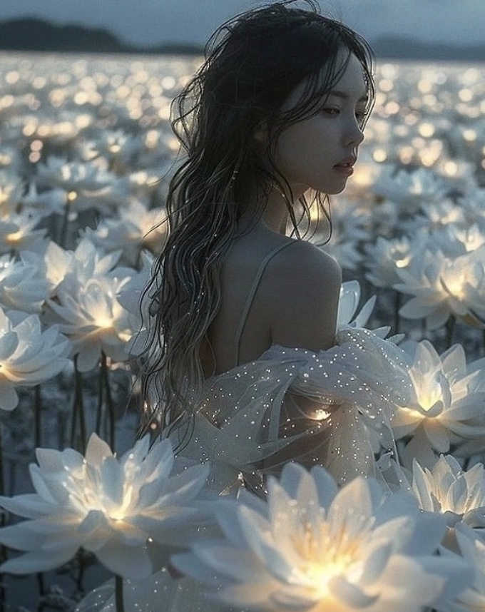 По лилиям...