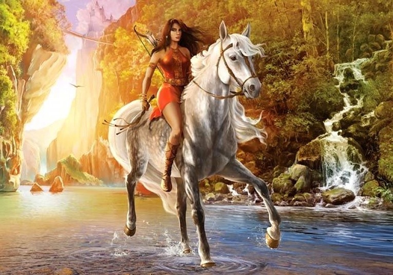 07-25. Женщина - амазонка