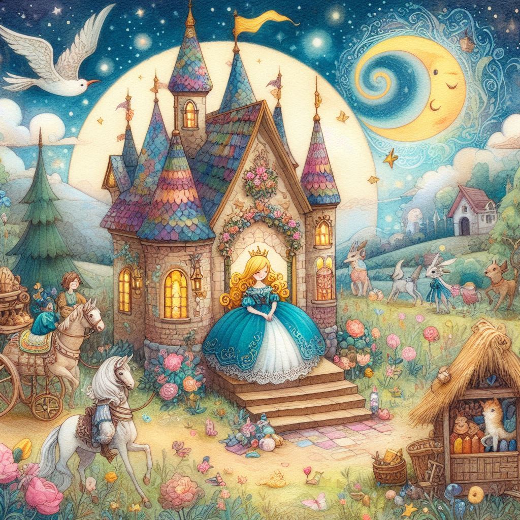 Сказка про Принцессу Лилиану и Волшебный Цветок