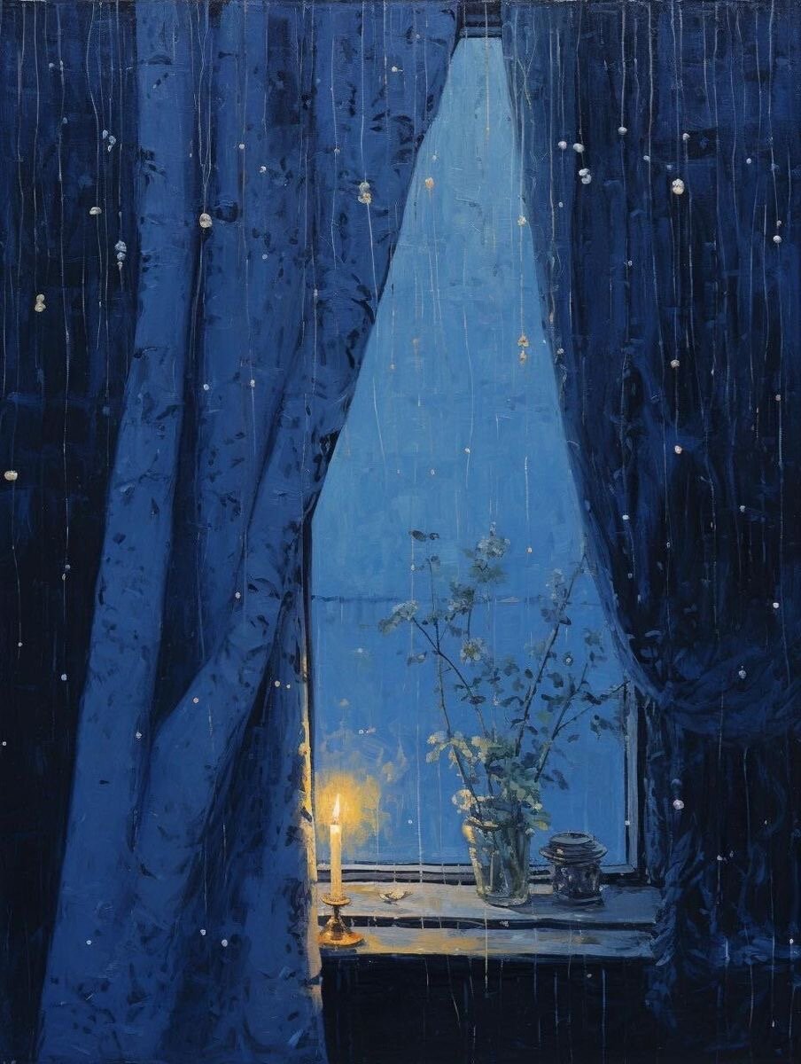 Утро глухо глядит в оконный проём