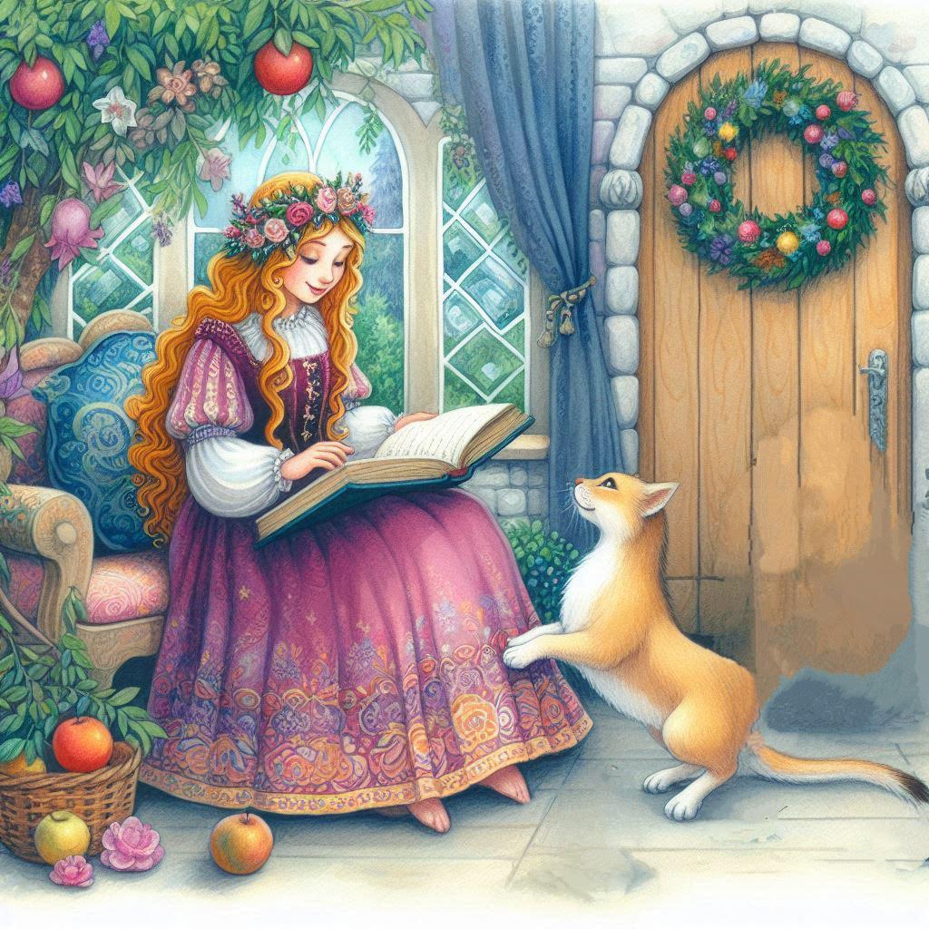 Сказка про королеву яблоневого сада