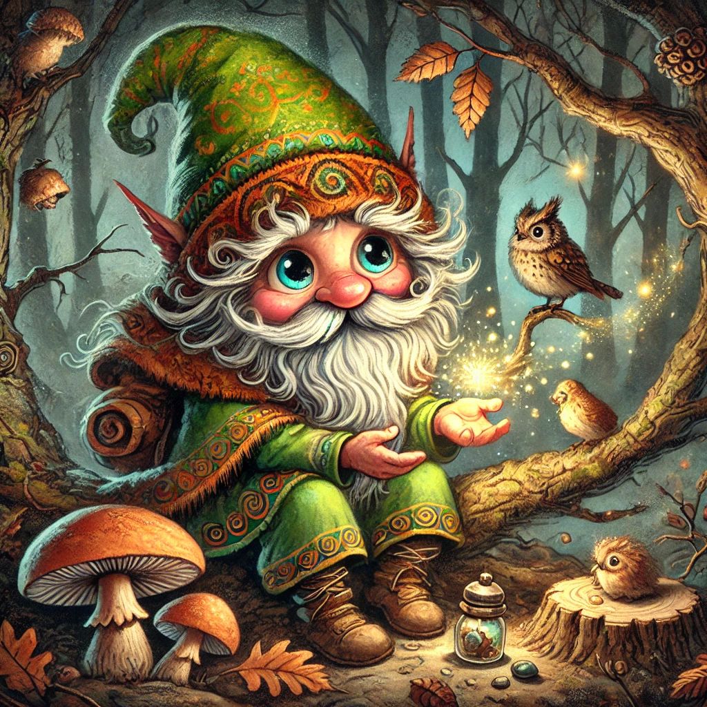 Сказка про волшебного светлячка и хранителя леса