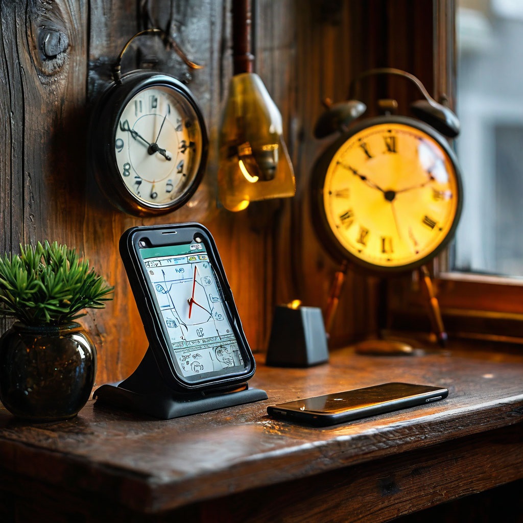 Часы и телефоны