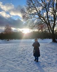 Кружение снежинок