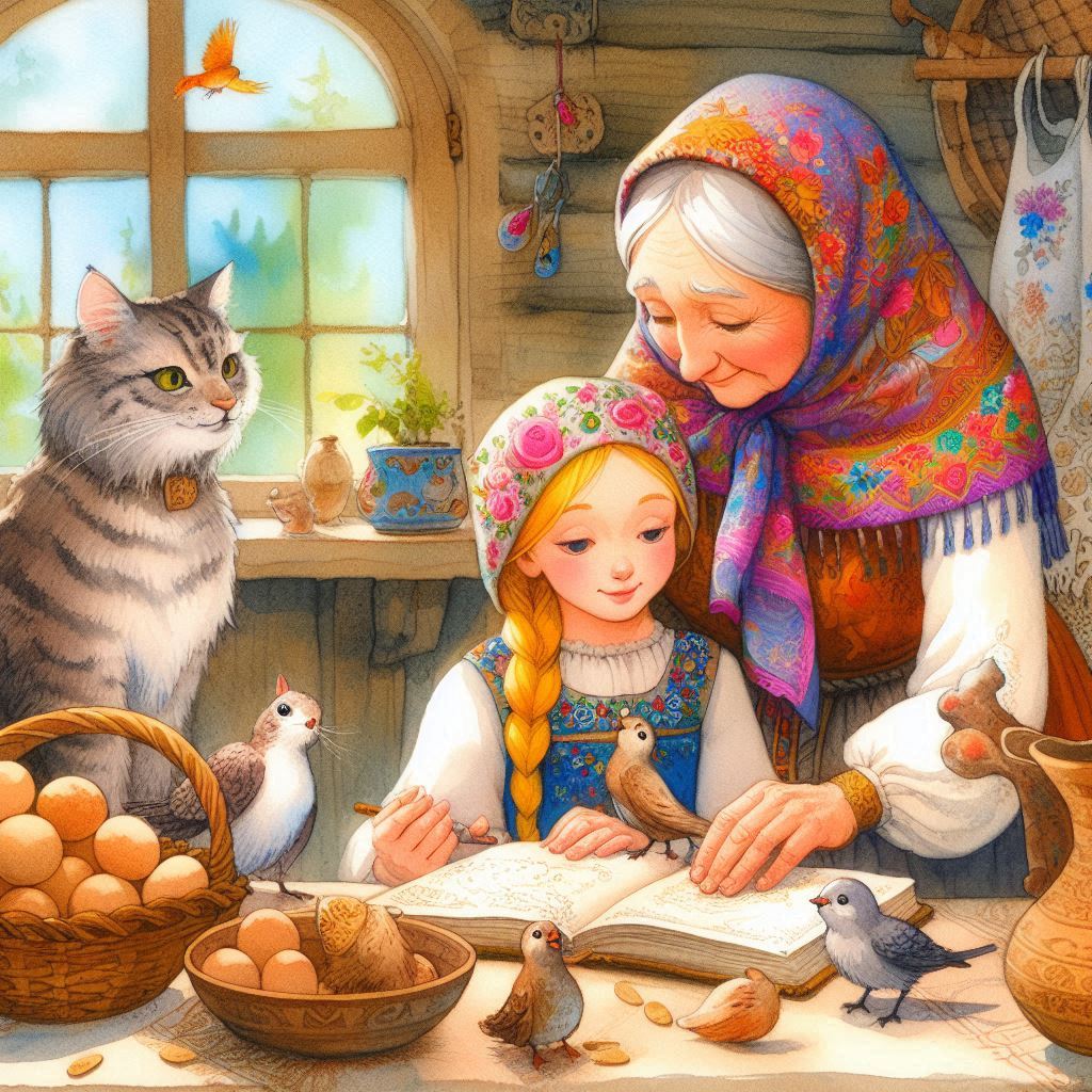 Сказка про тайну птичьего письма