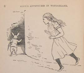 Алиса в Стране Чудес Вниз по Кроличьей Норе-5