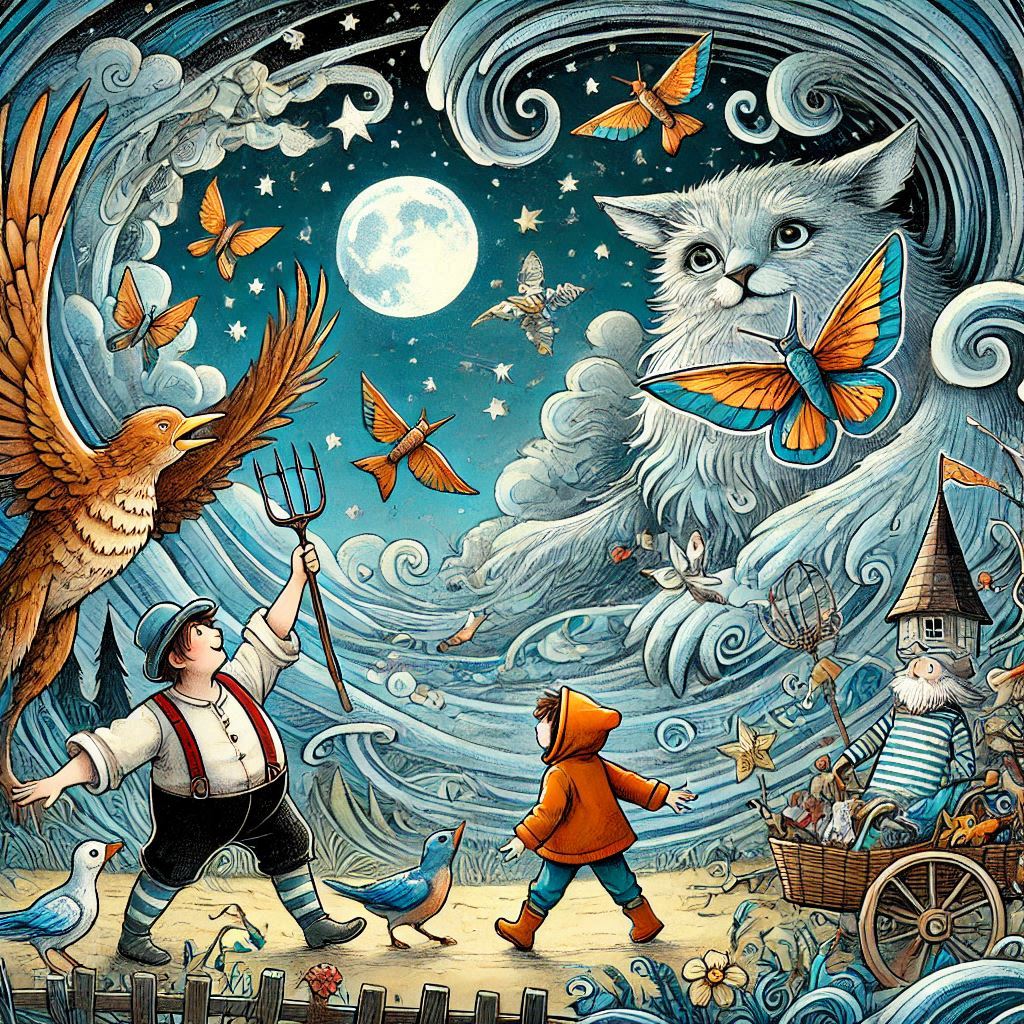 Сказка о Морском Ветерке и Лунном Коте