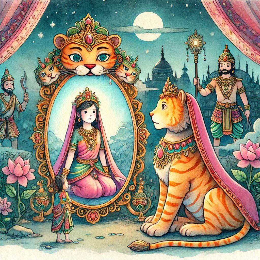 Сказка про зеркало Принцессы-Тигрицы