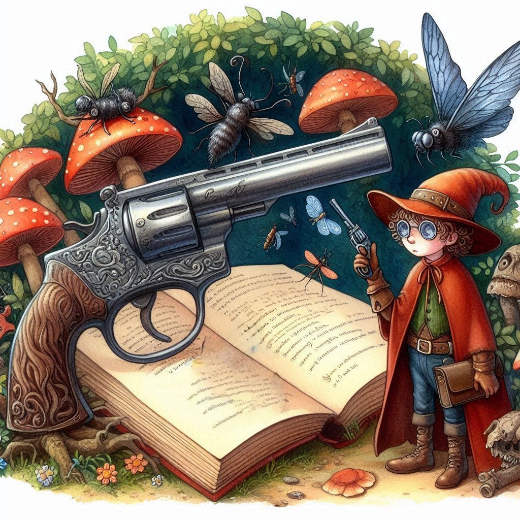 Сказка про Муху и волшебный револьвер