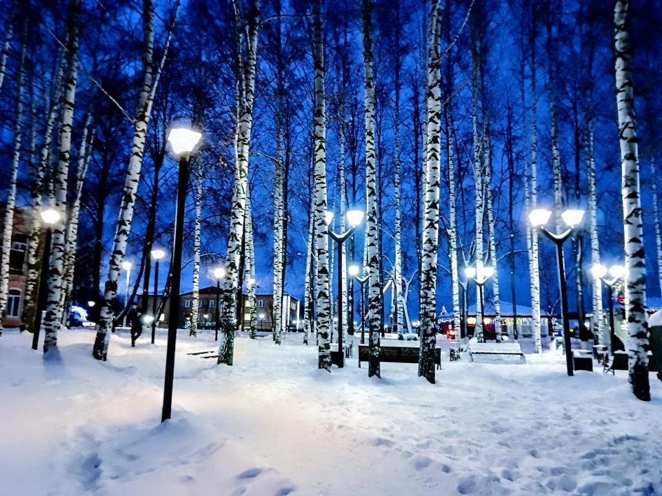 В сквере воинской славы