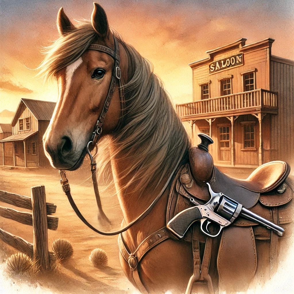 Сказка про Коня и Револьвер