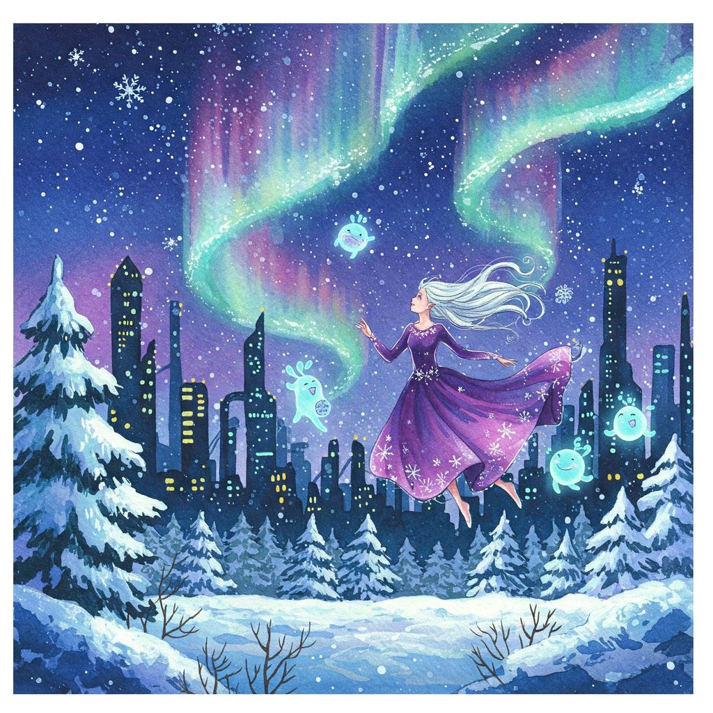 Сказка о Зимней Принцессе и Светлячках